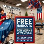 free haircuts veterans day supercuts