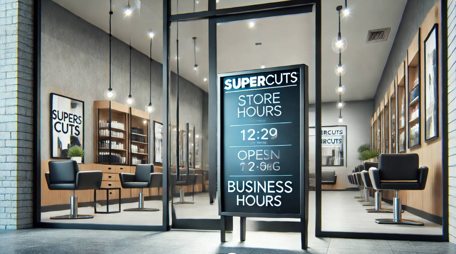 What Time Does Supercuts Open?