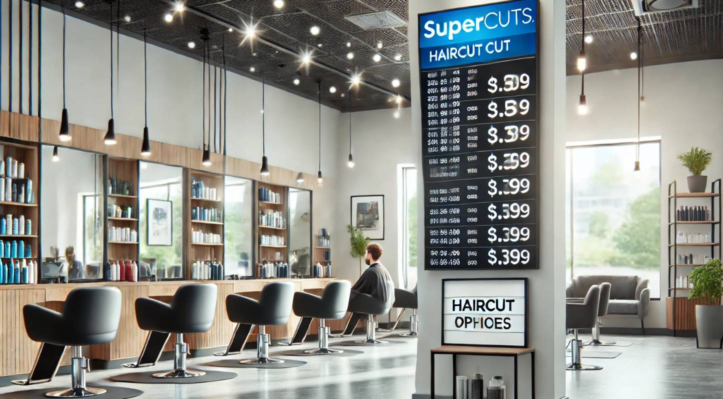 How Much is a Haircut at Supercuts?