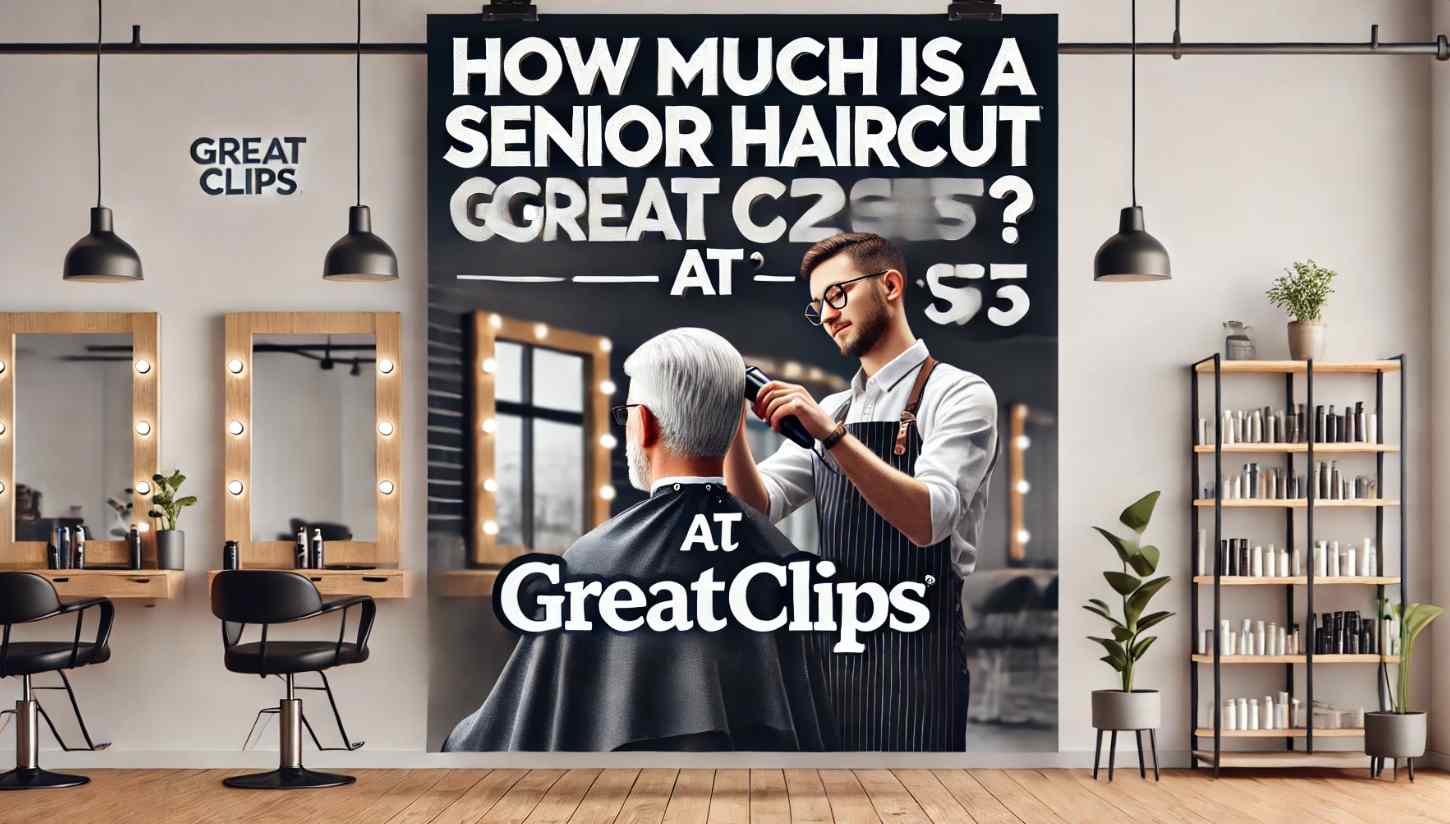 how much is a senior haircut at great clips